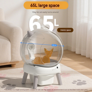 Caja de Arena Autolimpiable Inteligente con Control por APP, Eliminación de Olores, <span class=keywords><strong>Puerta</strong></span> de Seguridad, 10 kg, Ecológica, Fácil de Limpiar, Gran Capacidad - Product Image 4