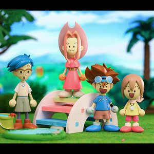 Accessoires suspendus de dessins animés, cadeaux, figurine d'anime japonaise authentique <span class=keywords><strong>Digimon</strong></span> Adventure, porte-clés, boîte mystère - Product Image 2
