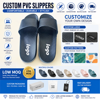 Sandales légères et écologiques en EVA souple avec logo personnalisé, semelle extérieure texturée antidérapante et imperméable, pour l'hiver et l'été, service OEM ODM