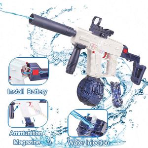 Cheap Small Ultimate Battle Blaster Water Bullet Gun Electric Target Shooting Game <b>Ring</b> <b>Battery</b> Toy Realistic Water Gun for Kid - Product Image 5