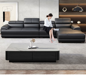 Venta caliente de alta calidad pu cuero muebles para el hogar <span class=keywords><strong>en</strong></span> forma de L <span class=keywords><strong>esquina</strong></span> sofá <span class=keywords><strong>esquina</strong></span> 4 plazas sofá reclinable - Product Image 3