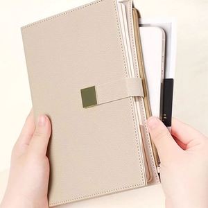 Set de Cuaderno A5 de Cuero PU Personalizable y Caja para Bolígrafo con Logotipo Personalizado, Regalo Corporativo de Bienvenida - Product Image 6