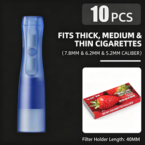 Filtros Desechables para Cigarrillos con Boquilla Suave, Perlas con Sabor a Frutas y Menta, Ajuste Universal para Cigarrillos Regulares/Medianos/Delgados - Product Image 6
