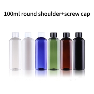 Envase de Plástico Transparente de 100 ml para Loción Corporal, con Tapa de Presión, para Champú, Hecho en China - Product Image 1
