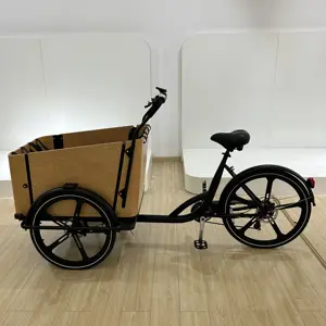 工厂价格电动货运拖车欧洲库存自行车3轮三轮车货物