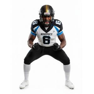 Camiseta Interior de Fútbol Americano de Compresión, Secado Rápido y Transpirable, con Panel de Ventilación Lateral de Malla Elástica en 4 Direcciones, para Jugadores de Liga - Product Image 3