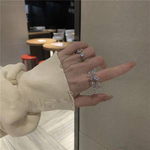 Bague tridimensionnelle pour femme, doigt index ouvert, super style féerique, mode <span class=keywords><strong>S</strong></span> - Product Image 5