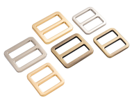 Accessoires de ceinture personnalisés en gros boucle de sangle en métal réglable dans les tailles 20mm 25mm 32mm 38mm
