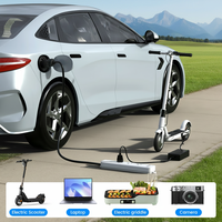Déchargeur de véhicule électrique et adaptateur V2L, avec convertisseur de décharge V2L pour coupure de courant