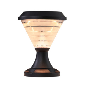 Lámpara de puerta principal Pilar Luz De Poste 250W Poste de cubierta Solar Exterior Led Bolardo de luz Lampadaire-Solair Exterieur Sur Pied - Product Image 4