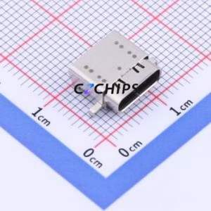 GT-USB-7088B USB Connector SMD Connector ( Connector Type: Type-C )( Protocol Standard: USB 3.1 )( Gender: Female ) - Product Image 1