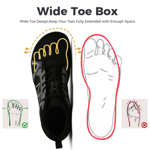 Chaussures minimalistes personnalisées pour la marche pieds nus, souples, à semelle plate zéro drop, avec large embout, en maille respirante, confortables et légères, pour le <span class=keywords><strong>fitness</strong></span> - Product Image 3