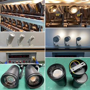 Ledeast T088K 2 3 4 6 Dây <span class=keywords><strong>COB</strong></span> <span class=keywords><strong>LED</strong></span> Theo Dõi Ánh Sáng 15W <span class=keywords><strong>25W</strong></span> 35W Dali 0-10V Thay Đổi Độ Sáng Zoom Spotlight Cho Nghệ Thuật Phòng Trưng Bày Bảo Tàng - Product Image 5