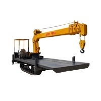 Grue à flèche télescopique sur chenilles E pour <span class=keywords><strong>tracteur</strong></span> agricole, grue montée sur remorque, mini-grue - Product Image 2