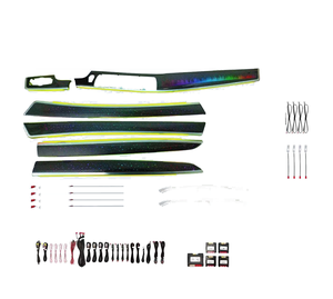 Lumière d'ambiance dynamique en fibre de carbone Star Sky Style Rainbow Symphony pour <span class=keywords><strong>BMW</strong></span> Série 5 F18 (2011-2017) - Product Image 6