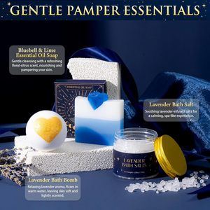 Canasta de Regalo KAMI para Mujeres, Cumpleaños y Día de la Madre - Set de 9 Piezas para el Cuidado Personal con Diseño de Cielo Estrellado para Mamá, Hermana, Esposa, Amiga, Maestra y Jefa - Product Image 4