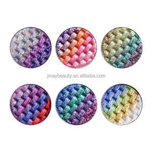 New Trending 6 Color Highlighter Sparkly Multi Colors Iridescent Eyeshadow <strong>High</strong> Pigment Chameleon Glitter <strong>Rainbow</strong> Eye <strong>Shadow</strong> - Product Image 2