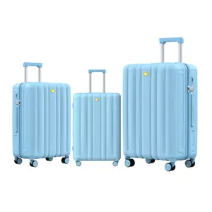 Mfashion moda tasarım bavul bagaj 20 ''24'' 28 ''inç arabası bagaj setleri hafif seyahat çantaları bagaj seti