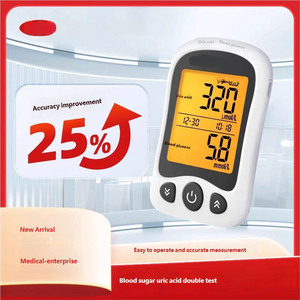 Home Use Blood <strong>Glucose</strong> Uric Acid All-in-One Monitor Portable Intelligent Uric Acid <strong>Detector</strong> High Accuracy Rapid Test Analyzer - Product Image 2