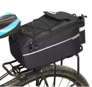 2023 büyük kapasiteli bisiklet sept çanta su geçirmez bisiklet çantası arka koltuk kolu taşıma dağ bisiklet bisiklet çantası