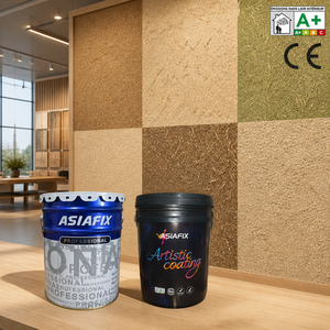 Peinture acrylique écologique de haute qualité pour paille, revêtement mural décoratif artistique en paille, imperméable et résistant aux UV - Product Image 3