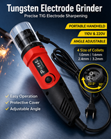Machine à meuler les électrodes en tungstène de conception européenne, mini-meuleuse TIG avec moteur sans balais 280W, disque de meulage 30MM