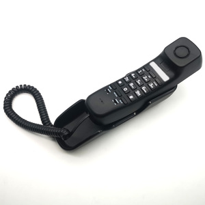 Téléphone filaire noir 2023 Trimline avec identification de l'appelant/appel en <span class=keywords><strong>attente</strong></span> - Product Image 3