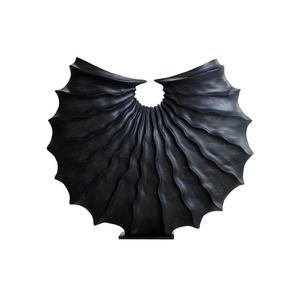 Artisanat <span class=keywords><strong>en</strong></span> <span class=keywords><strong>bois</strong></span> personnalisé Sculpture <span class=keywords><strong>en</strong></span> <span class=keywords><strong>bois</strong></span> moderne <span class=keywords><strong>en</strong></span> résine de fibre de verre Artisanat Hôtel Décor Maison Oeuvre Abstraite Sculpté Art de Bureau - Product Image 2