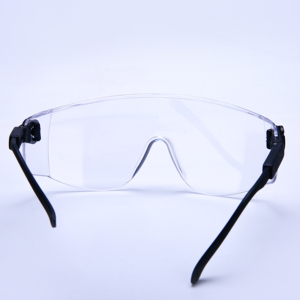 Gafas de seguridad ajustables aprobadas por la CE, protección ocular transparente antivaho y resistente a los arañazos - Product Image 2
