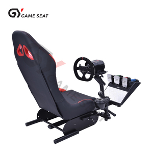Simulateur de course GY041-2 pour PS5, cockpit pliable, siège réglable, cadre pliable complet, configuration de jeu de conduite, <span class=keywords><strong>club</strong></span> sportif - Product Image 6