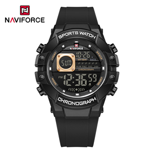 NAVIFORCE 6102 <span class=keywords><strong>Montre</strong></span> numérique pour <span class=keywords><strong>homme</strong></span> Calendrier Étanche Silicone Mode Sports Montres électroniques pour <span class=keywords><strong>homme</strong></span> Relojes Hombres - Product Image 5
