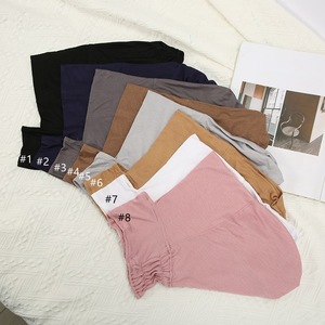 2022 nouveaux cheveux intérieur <span class=keywords><strong>sous</strong></span>-écharpe mercerisé Modal coton Jersey cravate femmes <span class=keywords><strong>sous</strong></span> <span class=keywords><strong>Hijab</strong></span> réglable tête <span class=keywords><strong>Bonnet</strong></span> <span class=keywords><strong>Hijab</strong></span> casquettes - Product Image 1