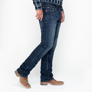 Pantalones vaqueros clásicos de alta calidad para hombre, Jeans para montar en <span class=keywords><strong>moto</strong></span>, color azul, personalizados - Product Image 3