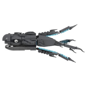 Khối xây dựng mô hình cá voi không gian funbuild MOC-200357 purgil ngôi sao cá voi Kích thước <span class=keywords><strong>L</strong></span> cuộc chiến tranh phiến quân xây dựng gạch khối đồ chơi - Product Image 4