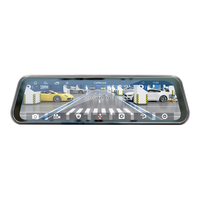 Enregistreur de conduite de véhicule de 9.36 pouces Boîte noire Caméra DVR de voiture avec Carplay sans fil et Android Auto MirroLink