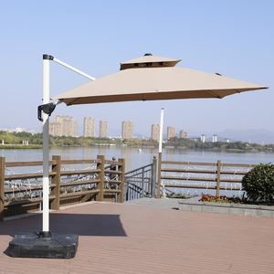 Sombrillas Romanas Grandes para Exteriores de 3x3 Metros para Patios, Villas, Jardines, Terrazas, Balcones, Puestos, Hoteles y Parques - Product Image 3