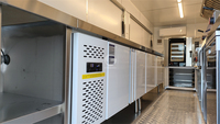 Conteneur de bar personnalisé de haute qualité prêt à l'emploi cuisine préfabriquée kiosque de service alimentaire maison à vendre