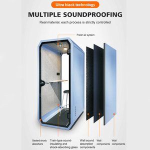 ISO9001 Factory Customized Soundproofing Telephone Conference Recording Apartment Courtyard Outdoor Office Pod - Product Image 5