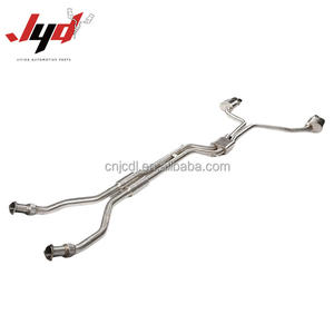 Tubo de <span class=keywords><strong>escape</strong></span> para <span class=keywords><strong>Audi</strong></span> S4/<span class=keywords><strong>S5</strong></span> B8 B8.5 3,0 T 2013-2019 Silenciador Puntas cuádruples <span class=keywords><strong>Escape</strong></span> Catback Sistema de coche de acero inoxidable - Product Image 2