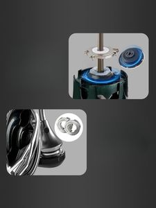 Vendita calda 4kg Max Drag mulinello all'ingrosso di acqua di mare mulinello per pesci in metallo filatura di acqua salata mulinelli da pesca - Product Image 4