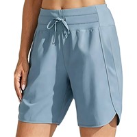 Shorts de sport légers et respirants personnalisés pour le cyclisme et la course à pied, shorts amples pour femmes