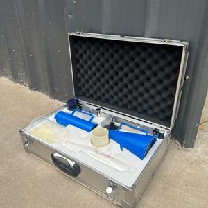 Taşınabilir bulamaç Test kutusu (3-piece) Bentonite çamur üç parçalı Test seti yerçekimi ölçer viskozimetre takviyeli alüminyum kutu - Product Image 6