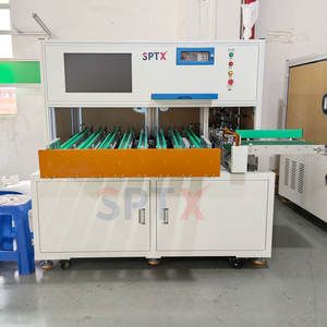 Machine de tri de batterie avec basculement de polarité de test OCV à balayage et <span class=keywords><strong>cache</strong></span> de cellule pour ligne d'assemblage automatique de batterie prismatique - Product Image 3