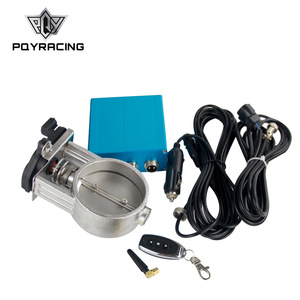 Poyracing <b>Electric</b> Control Valve <b>Kit</b> 2.5 3.0 Inch Stainless Steel For Exhaust Retrofit Upgrade - Product Image 1