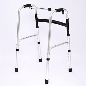 Aides à la <span class=keywords><strong>marche</strong></span> mobiles pliables légères de rééducation avancée en gris pour personnes handicapées et personnes âgées - Product Image 6