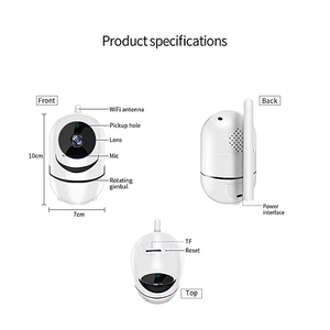กล้องพาโนรามา 1080P สำหรับใช้ในบ้าน พร้อมระบบสื่อสารด้วยเสียงสองทาง - Product Image 4