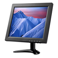 Monitor Industri Layar Sentuh Kapasitif 9.7 Inci 10 Inci dengan AV/BNC/VGA/HD/USB