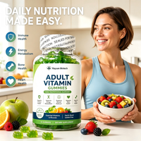 Fabricación Personalizada B2B, Marca Blanca, MOQ Bajo, Muestra Gratuita, Distribuidor, Gomitas Multivitamínicas