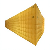 Tente gonflable personnalisée en PVC, installation facile pour événements, abri, fête, mariage, structure de jeux gonflable