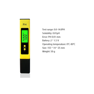 Medidor de <span class=keywords><strong>pH</strong></span> Tipo Caneta de Alta Precisão 0.01pH, Testador Portátil de Qualidade da Água para Água Potável, Laboratórios e Uso Doméstico - Product Image 3
